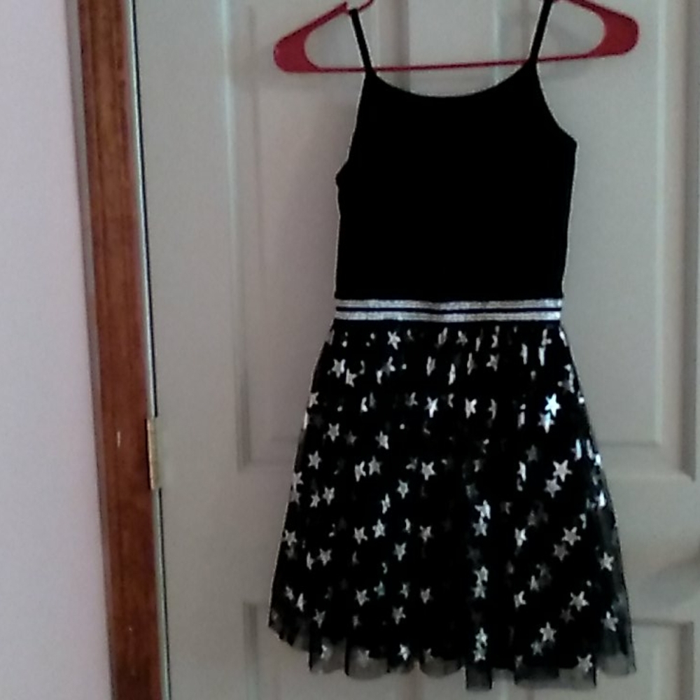 Black star dress